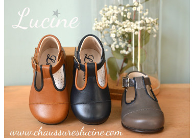 Bottillons Salomés en cuir confortable pour bébés