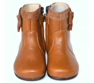 Bottines Boots Héloïse - cuir CAMEL
