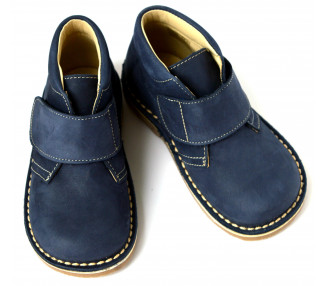 Chaussures garçon SCRATCH Gaspard - nubuck bleu NAVY