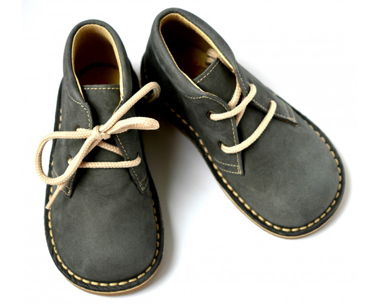 Gaspard PLUS lacets - nubuck GRIS Gaspard PLUS lacets - nubuck GRIS