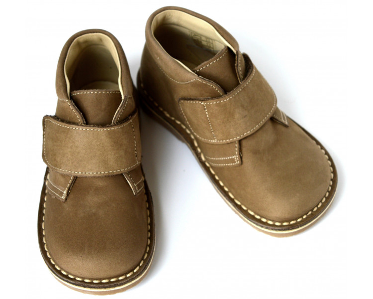 Gaspard PLUS Velcro - nubuck TAUPE Gaspard PLUS Velcro - nubuck TAUPE
