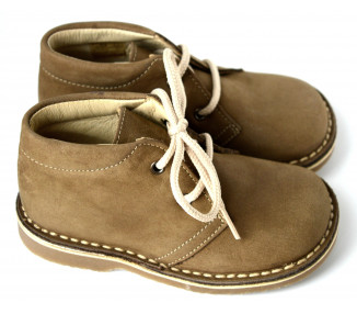 Gaspard PLUS lacets - nubuck TAUPE