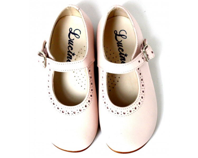Bérénice FINE- cuir ROSE PALE