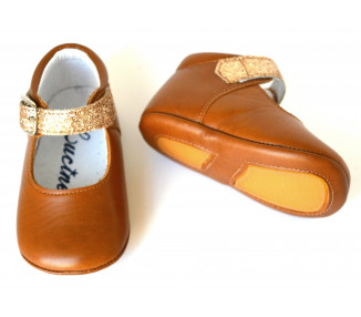 Chaussons bébé SOUPLES Mini-Alice