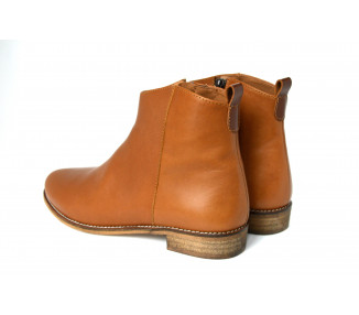 Boots - cuir CAMEL