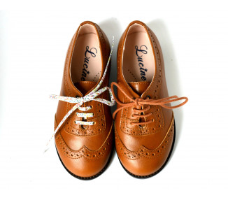 Camille Golf COSTAUD- cuir camel