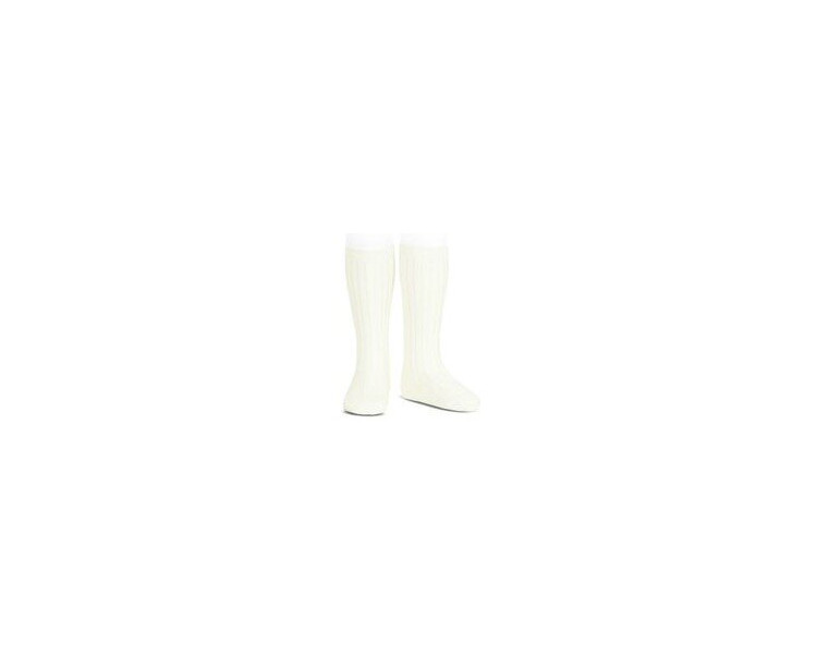 BLANC - Chaussettes hautes