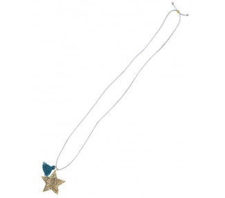 Collier étoile - BLEU