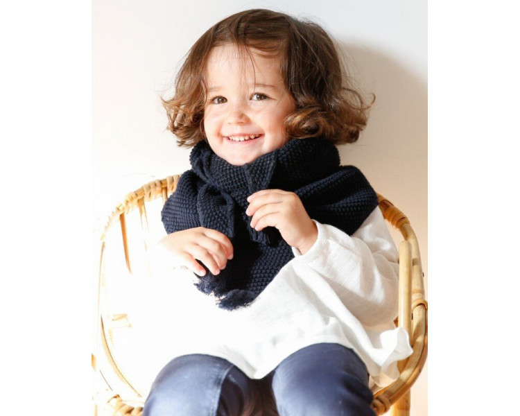 Trendy Châle Lililotte Bio - MARINE Trendy Châle Lililotte Bio - MARINE