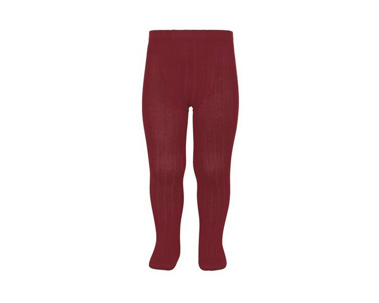 COLLANTS cotelés - BORDEAUX COLLANTS cotelés - BORDEAUX