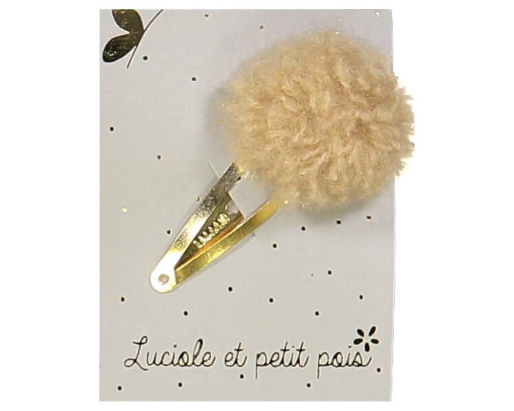 Pompon laine - Beige Pompon laine - Beige