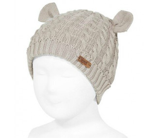 BONNET OURS Condor - TAUPE