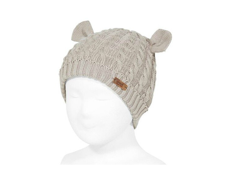 BONNET OURS Condor - TAUPE