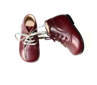 Chaussures Bottillons Aimée - cuir BORDEAUX
