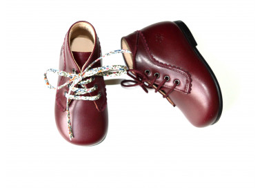 Chaussures bébés en cuir doublé cuir confortable