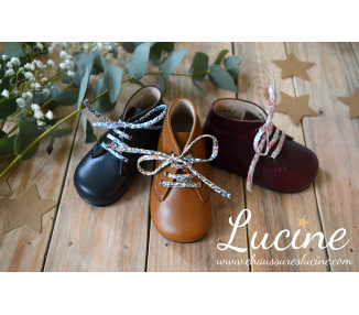 Chaussures pour bébés en cuir de qualité confortable