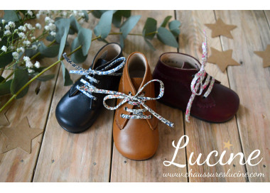 Chaussures pour bébés en cuir de qualité confortable