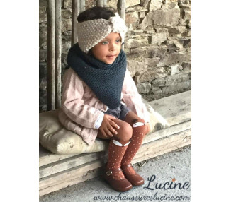 Chaussures Babies Charles IX Alice à boucle - cuir COGNAC