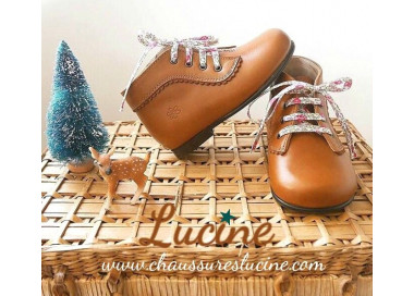 Chaussures en cuir entièrement doublées cuir pour fille