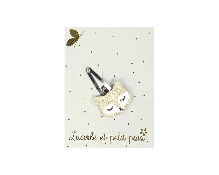 Barrette renard – Doré Barrette renard – Doré