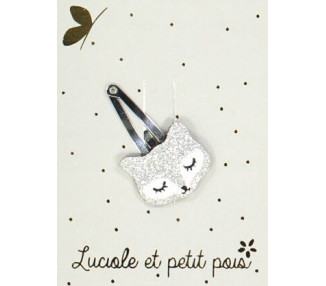 Barrette renard – Argent