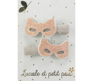 Masques chat – Rose (paires) CROCODILES