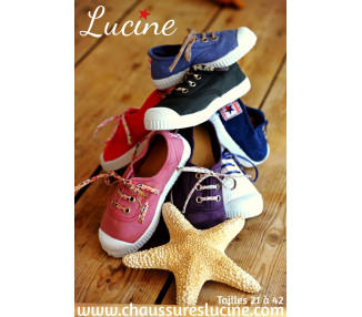 Tennis baskets en toiles souples et confortables à porter avec ou sans lacets
