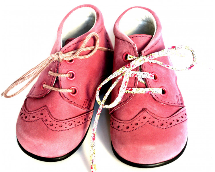 1ers PAS- Azylis tres SOUPLES-T18/26- Nubuck ROSE 1ers PAS- Azylis tres SOUPLES-T18/26- Nubuck ROSE