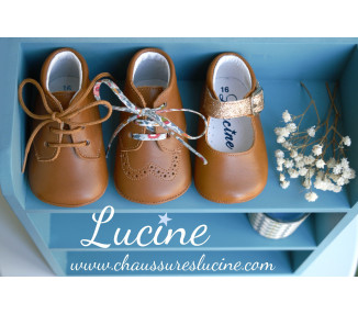 Chaussons bébé SOUPLES Mini-Arthur