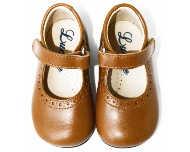 Chaussures Babies Charles IX Alice SCRATCH - cuir CAMEL