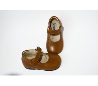 Chaussures Babies Charles IX Alice SCRATCH - cuir CAMEL