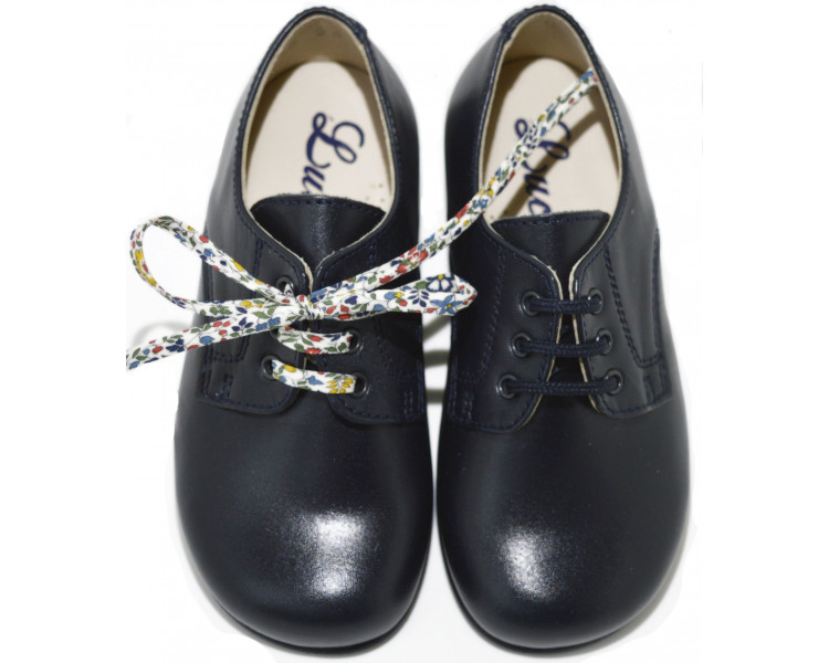 Gaël MIXTE - cuir BLEU MARINE Gaël MIXTE - cuir BLEU MARINE