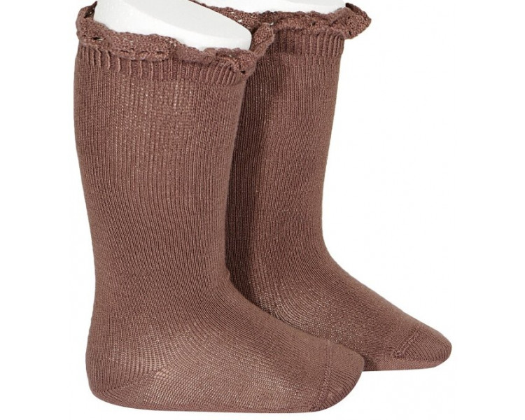 PRALINE/violine - Chaussettes hautes PRALINE/violine - Chaussettes hautes