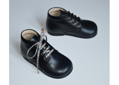 Bottillons montants en cuir confortable pour enfants