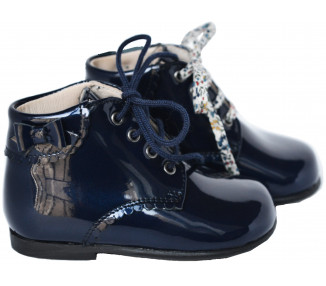 Chaussures Bottillons Victoire - vernis BLEU NUIT