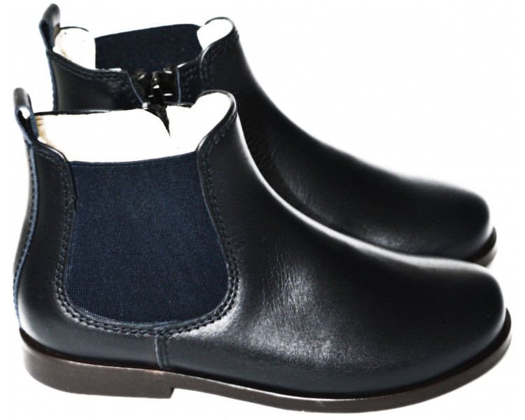 Boots MIXTES RESISTANTES- cuir BLEU MARINE Boots MIXTES RESISTANTES- cuir BLEU MARINE