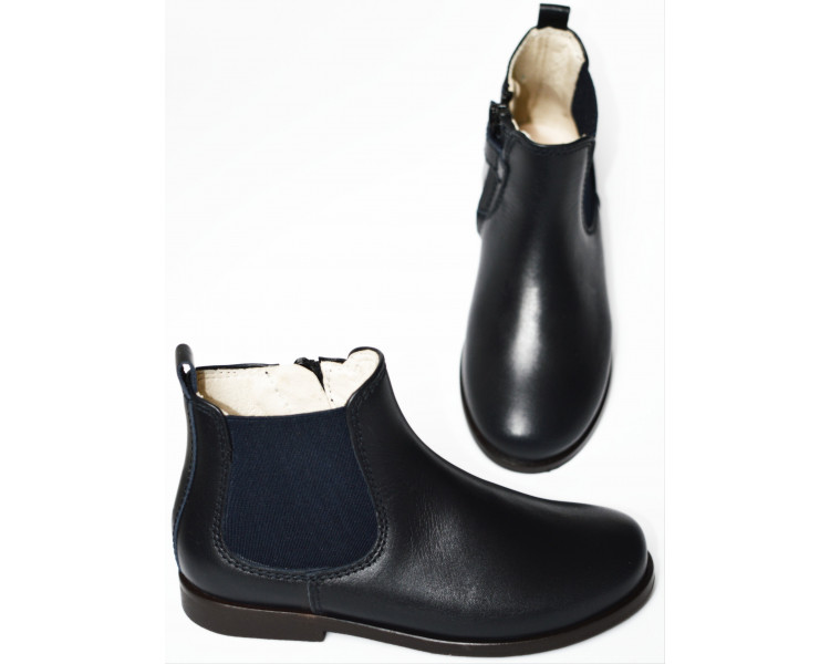boots bleu electrique