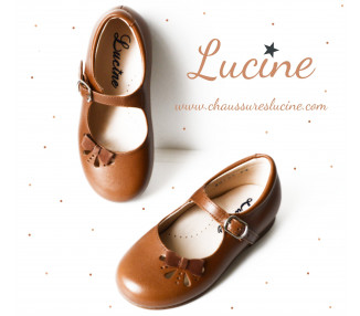 Alexine - cuir CAMEL