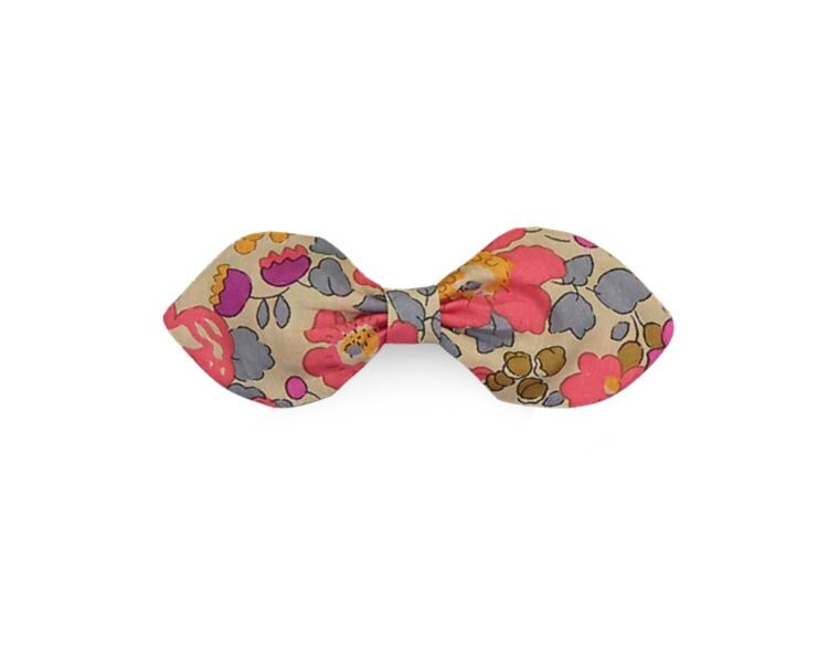 Barrette grand noeud lapin - Betsy fluo thé CROCODILE Barrette grand noeud lapin - Betsy fluo thé CROCODILE