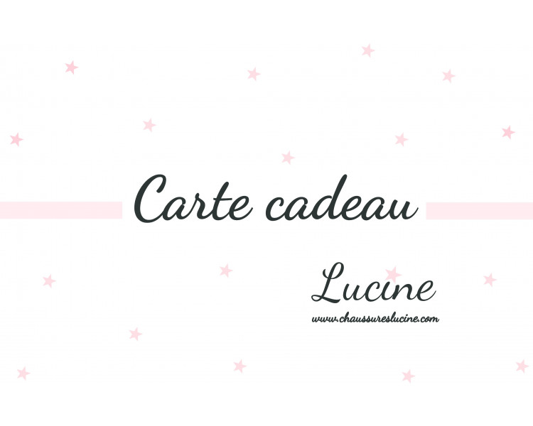 CARTE Cadeau - rose pâle CARTE Cadeau - rose pâle