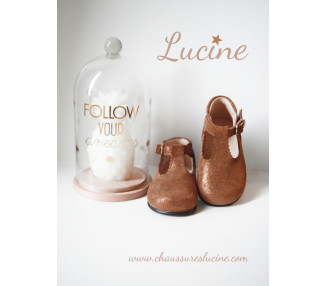 Chaussures ouvertes Salomés pour enfants filles en cuir confortable