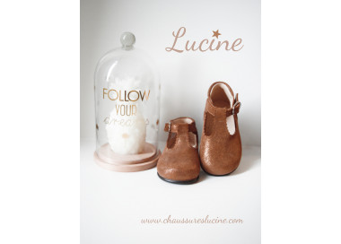 Chaussures ouvertes Salomés pour enfants filles en cuir confortable