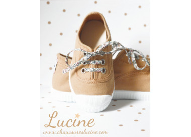Chaussures tennis baskets en coton bio souples et confortables