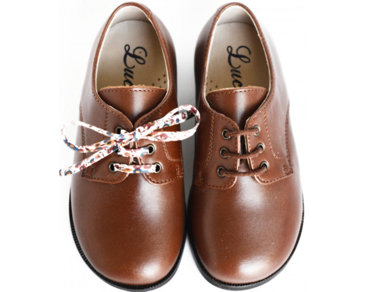 Ga l RESISTANTES mixtes cuir COGNAC Chaussures Lucine