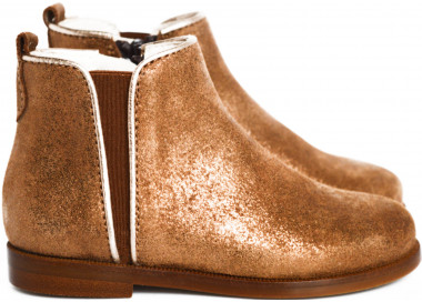 Bottines camel fille 2025
