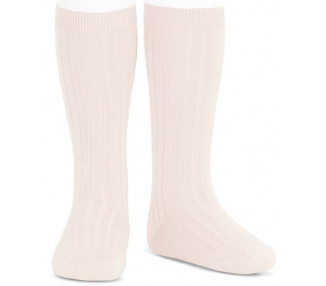 ROSE NUDE - Chaussettes hautes