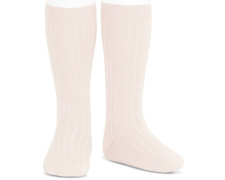 ROSE NUDE - Chaussettes hautes