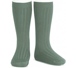 Vert LIQUEN - Chaussettes hautes