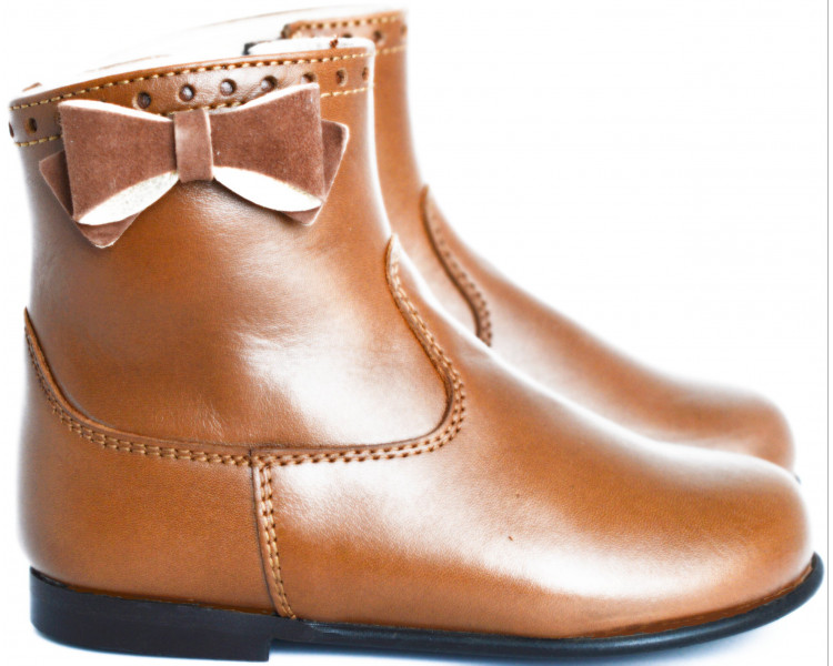 Bottines Boots Olympe - cuir CAMEL