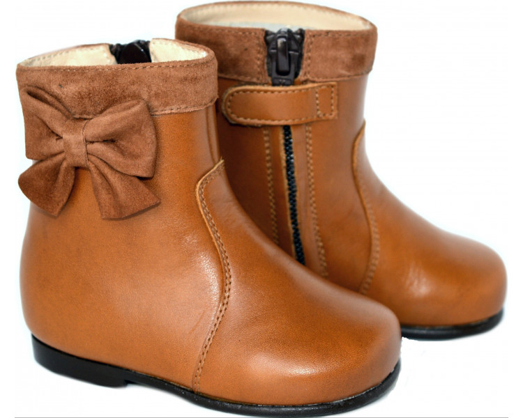 Bottines Boots Héloïse - cuir CAMEL